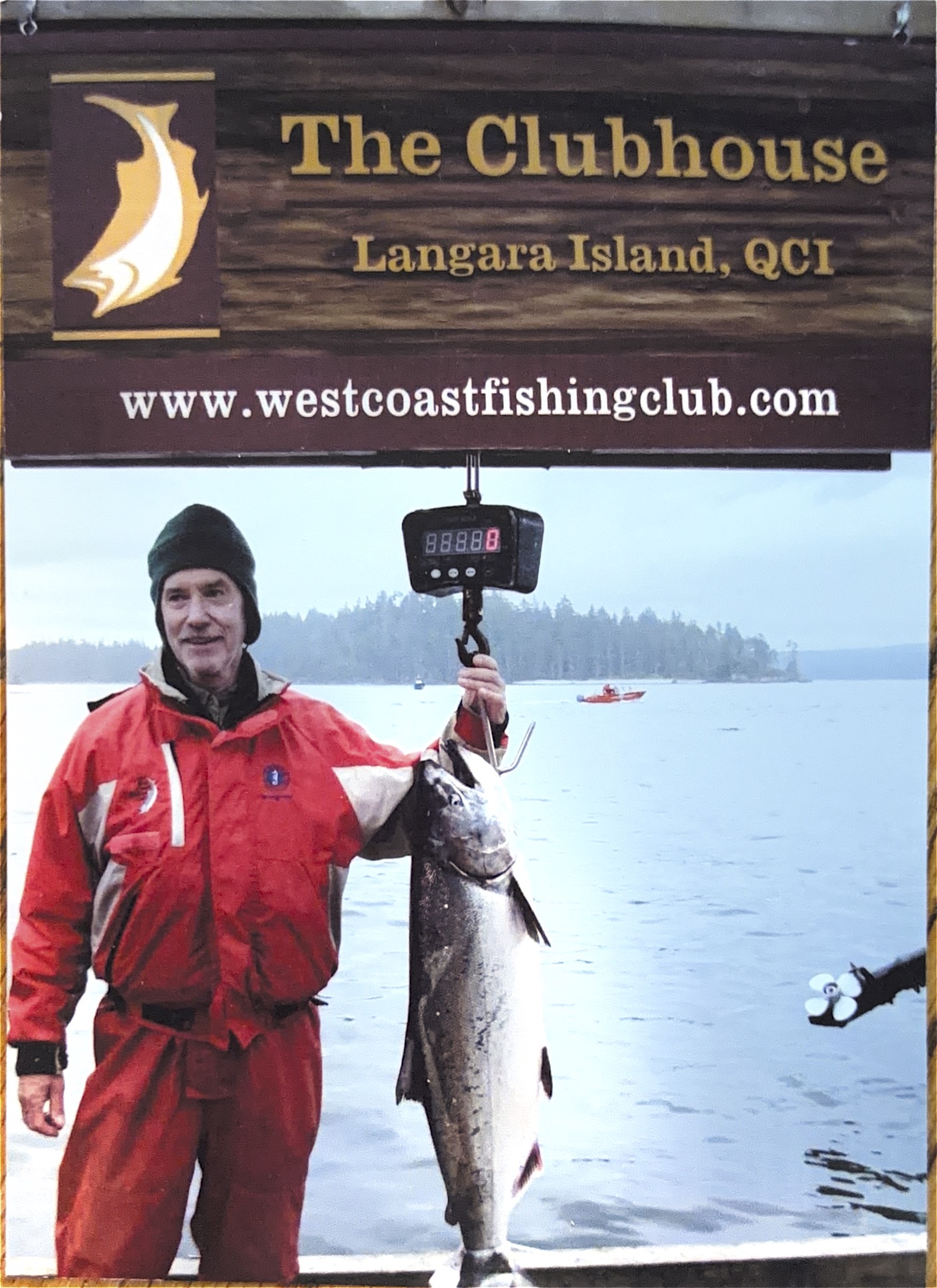 Steve holding a large fish at Langara Island