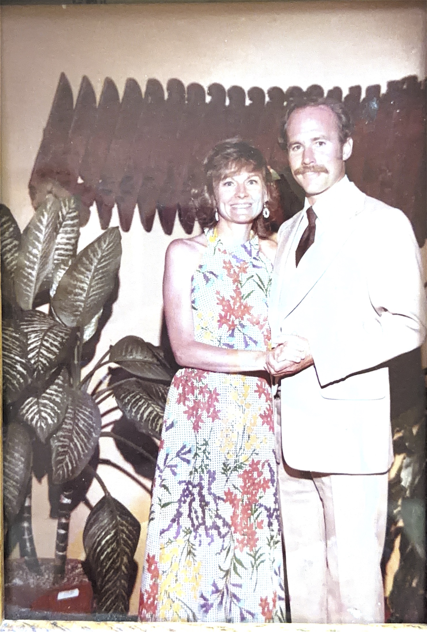 Steve and Wendy dressed for an occasion